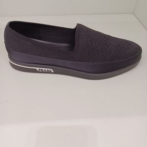 Mens Prada slip on sneakers